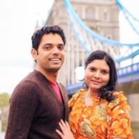 Pooja Patel and Nilesh Patel